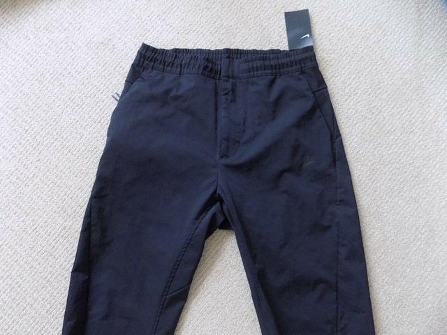Mens Nike Sportswear Woven Pants Black Taper Leg AR3221 010 Size Medium for sale online | eBay