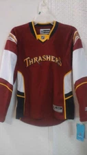 Reebok NHL Premier Team Jersey Atlanta Thrashers Burgundy Women's M