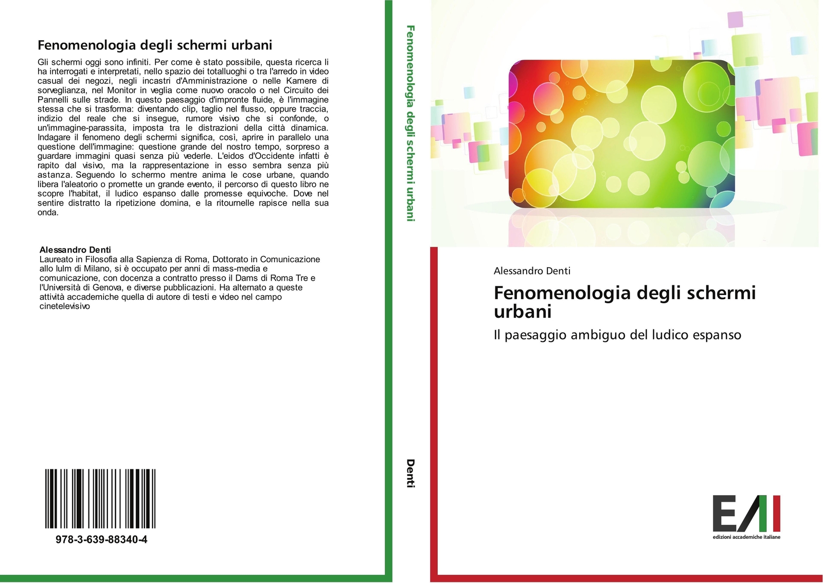 Thumbnail - Alessandro Denti | Fenomenologia Degli Schermi Urbani | Taschenbuch