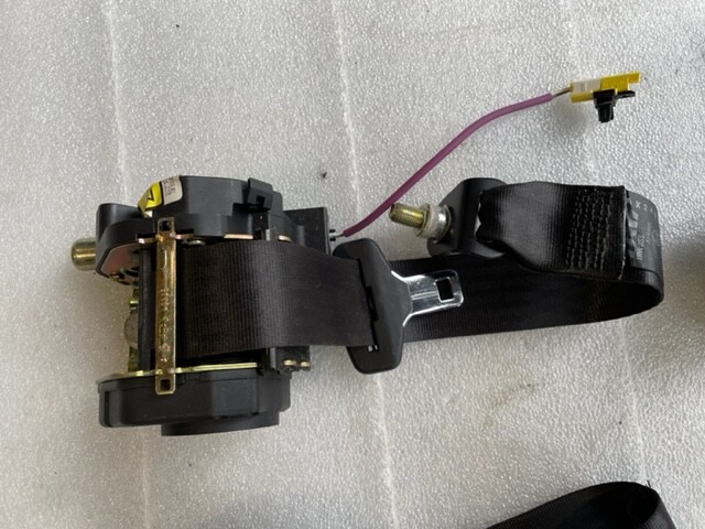 06 MASERATI QUATTROPORTE M139 OEM BLACK FRONT REAR SEATBELTS SEAT BELTS