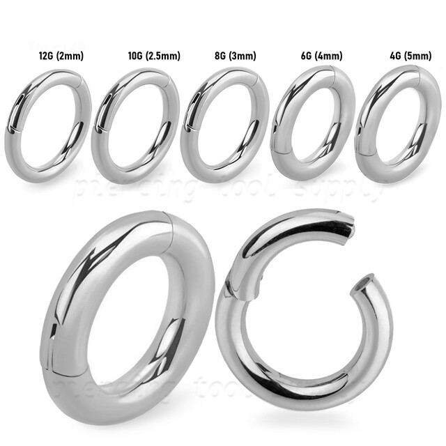 Hinged Segment Ring Clicker