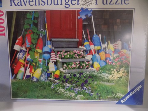 Ravensburger 1000 Piece Jigsaw Puzzle Buoy Doorstep #194032 Germany 2014 Sealed - Picture 2 of 6