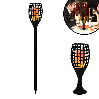 LED Solarleuchte, Solar Feuer Fackel für den Garten Flame Starlyf 