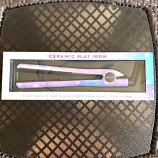 Bella Pro 1" Tourmaline Plates Ceramic Flat Iron High Constant 410 Degree Temp