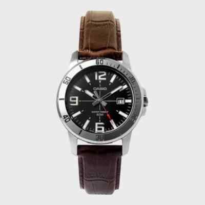 Casio MTP-VD01L-1B | Herren Vintage-inspiriert Taucher Look Analog Quarz Armb...