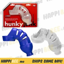 Oxballs LOCKDOWN Chastity Cage  HUNKYJUNK SHEATH Bondage Penis Cock Lock Sleeve