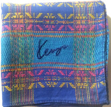 USED HANDKERCHIEF VINTAGE BANDANA PATTERN COTTON 18" POCKET SQUARE HANKY MEN