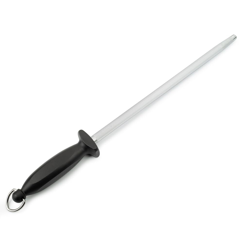 Aiguiseur Acier Nitrum Inoxydable 300 mm - Série Chaira Cœur Acier au Carbone...