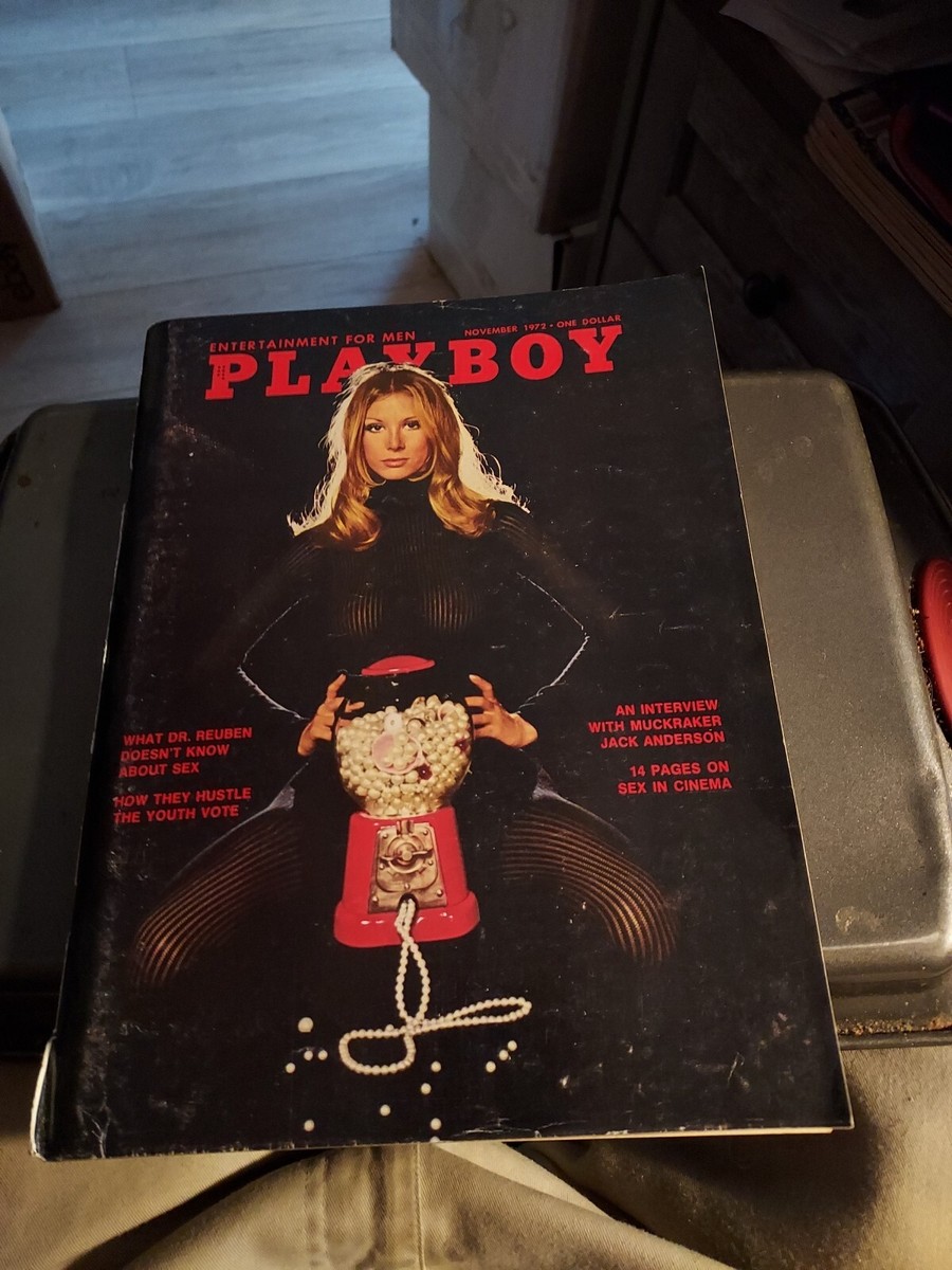 Playboy 1972 プレイボーイ vintage ドルガバ　レア Playboy Magazines 1972 FEB. MAY,SEPT,OCT NOV. 5 VINTAGE