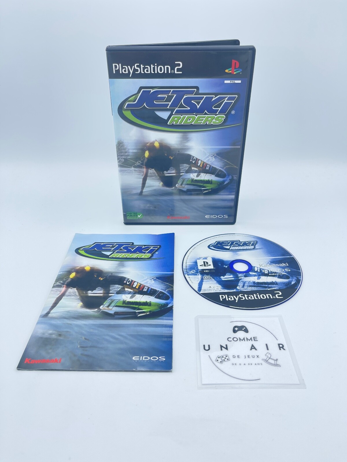 Jeu Gerry Lopez Surf Riders Pour PlayStation 1 (PS1) - Version PAL Française - Bon état