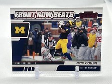 Nico Collins 2021 Panini Contenders Draft Picks Red Foil Front-Row Seats #28