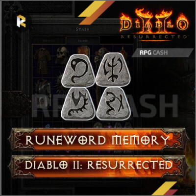 Memory - Complete Runeword - Diablo 2 Resurrected RoTW D2r