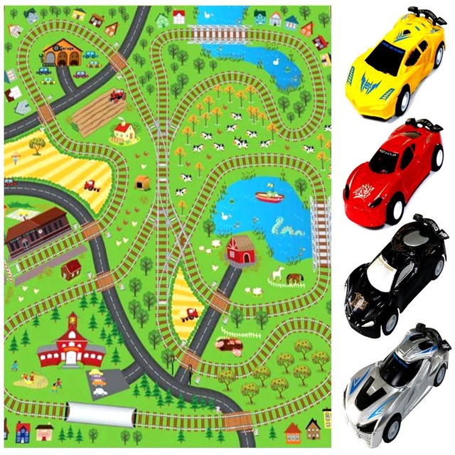 childrens play mat for cars