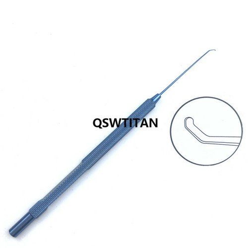 Titanium ophthalmic Retina Spatula Retina Hook ophthalmic surgical instrument - Picture 4 of 13