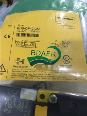 New TURCK BI15-CP40-LIU Proximity switch