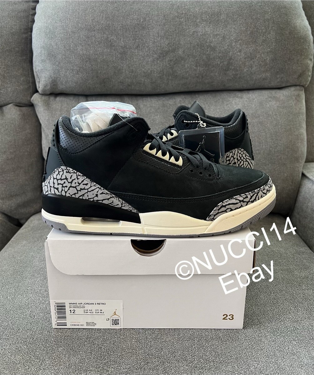 NIKE WMNS AIR JORDAN 3 OFF NOIR　24.5 Where to Buy Air Jordan 1 