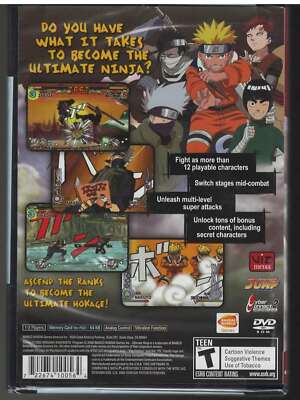 Naruto Ultimate Ninja (Greatest Hits) PS2 (Brand New Factory