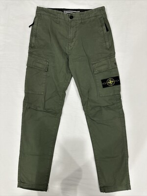 Stone Island Cargo Pants - Olive Green | eBay