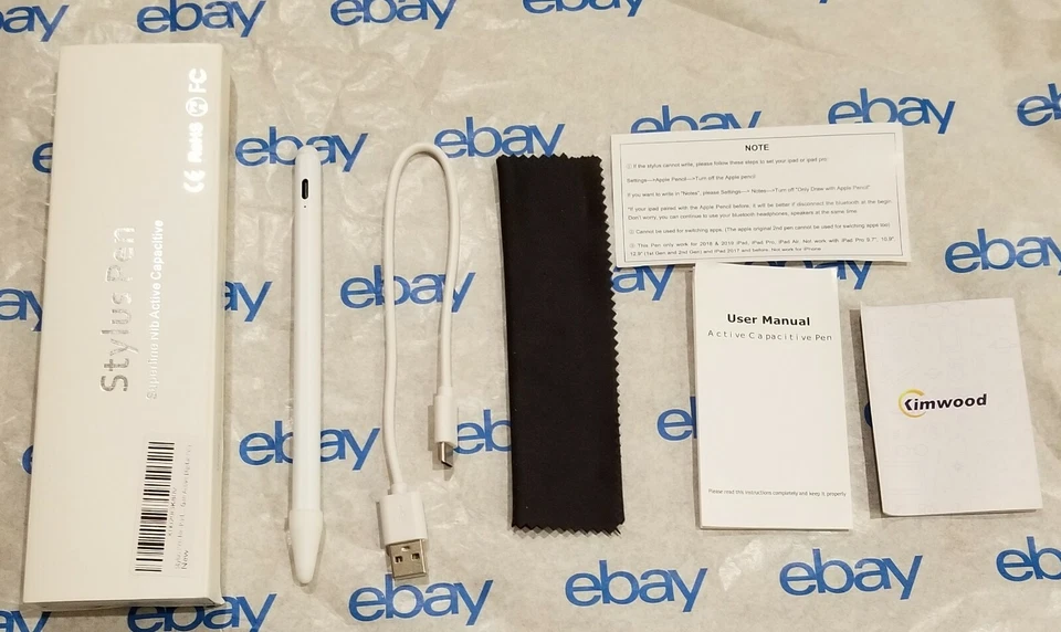 RoHs Active Capacitive Stylus Pen (Ipad Air3 Mini Pro) Read for Specific Models - Image 2 of 4