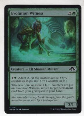 MTG Modern Horizons 3 Folie Gemeinschaftskarte #151 Evolution Witness