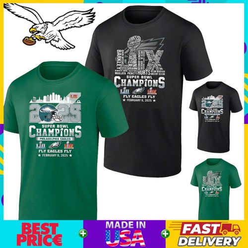 NEW!! 2025 Champions Philadelphia Fly E Fly T Shirt For Fans All Size S-4XL