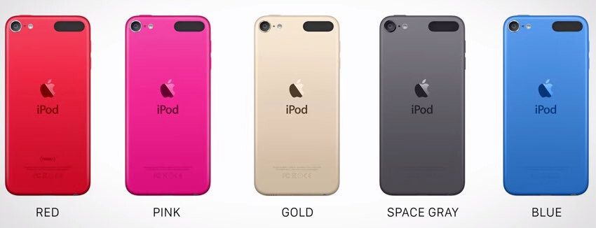 【NAGA】iPod touch 6世代 64GB RED Amazon.com: Music Player Compatible with MP4/MP3 - Apple