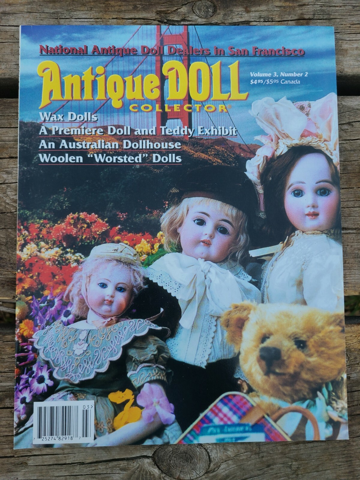 Antique doll collector magazine, eBay