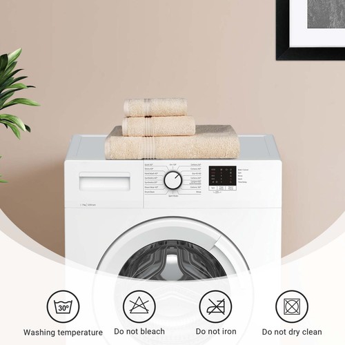600 GSM Egyptian Cotton Highly Absorbent Solid 9-Piece Ultra Soft Towel Set - Picture 51 of 132