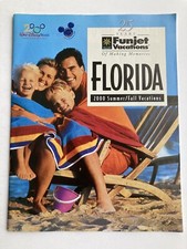 Vintage Funjet Vacations Florida 2000 Summer/Fall Vacations Catalog