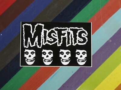 vtg 1980s Zorlac Skateboard sticker Misfits 4 fiends Pushead