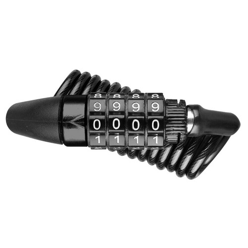 Helmschloss Kabelschloss Motorrad Bike Lock Zahlenschloss mit 4 Stellig Code - Bild 10 von 12
