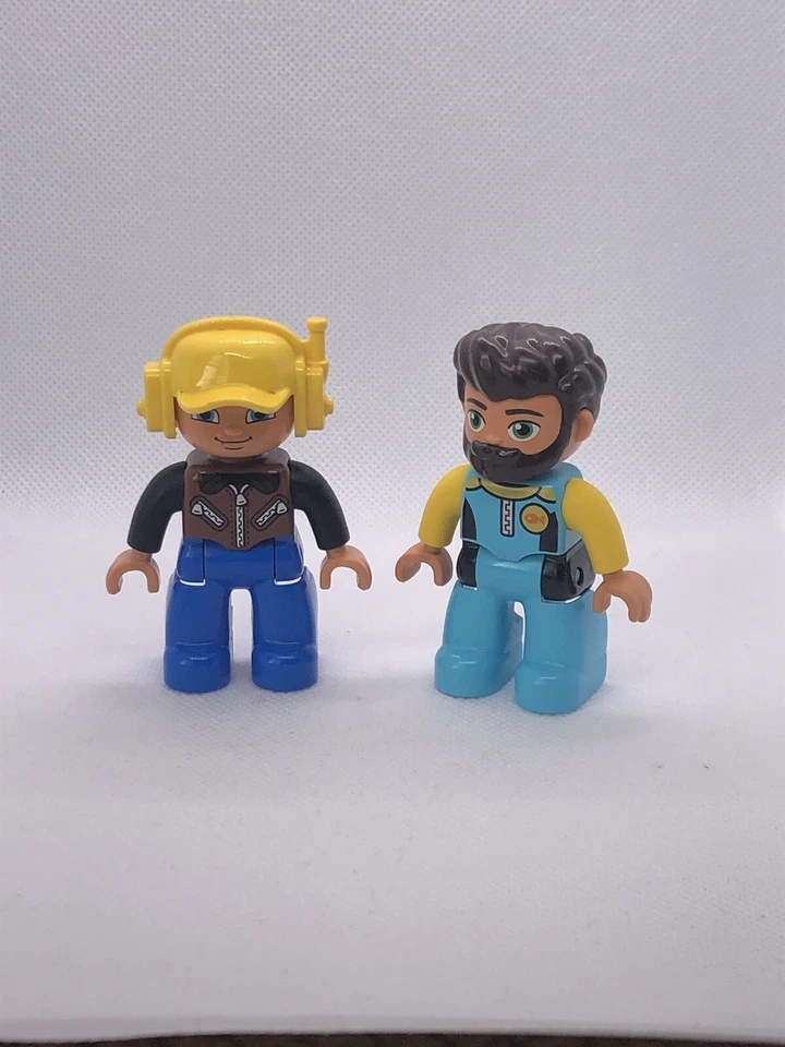 Lego Duplo Career Figures Replacement Figures from set Construction Man Diver  - Image 4 of 4