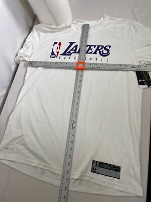 lakers practice shirt white