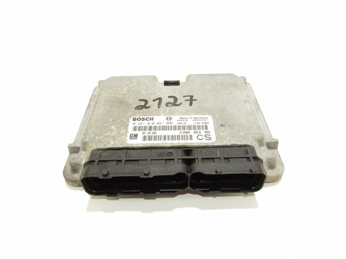 Opel Zafira A 2000 2.0 0281010021 Motorsteuergerät ECU COMPUTER ENGINE