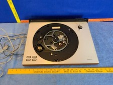 Bang Olufsen Beogram 1700 Turntable PARTS REPAIR ONLY MOTOR RUNS MISSING PARTS