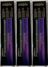 3 Loreal DiaLight DEMI PERMANENT Color AMMONIA FREE 9.02/9NV PEARLY MILKSHAKE