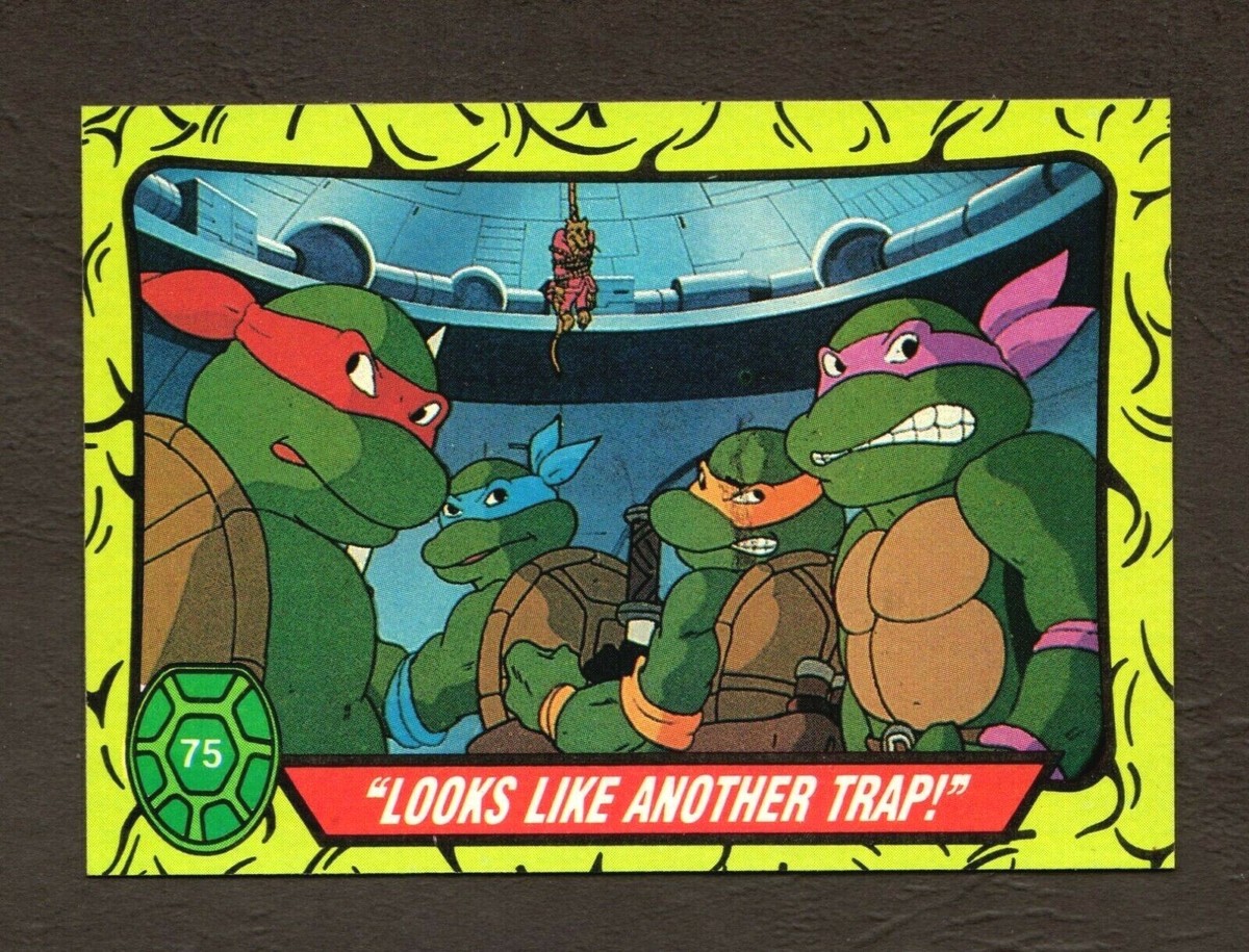 89 TEENAGE MUTANT NINJA TURTLES タートルズカード 1989 Topps Teenage Mutant Ninja Turtles TMNT Donatello! Card