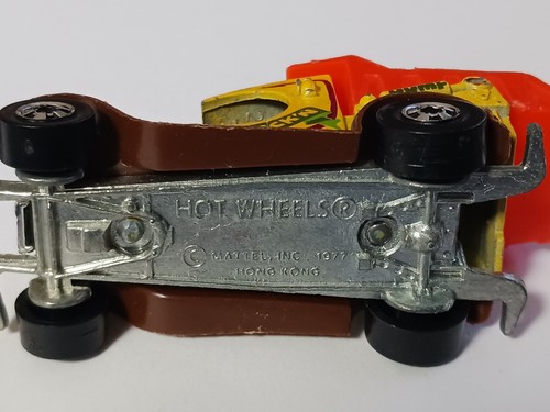 1979 Vintage Hotwheels Dumpin' A, Oldies But Goodies. Yellow w/Orange Wrkng Dump - Picture 5 of 5