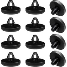 12PCS Brake Switch Stopper, Brake Pedal Pads, Rubber Vehicle Clutch Pedal Stoppe