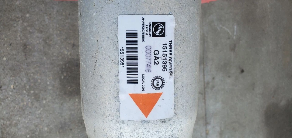 Rear Drive Shaft Fits 96-02 EXPRESS 1500 VAN 1137413 - Image 4 of 4