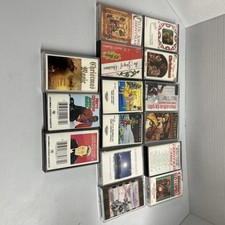 Lot Of 15 Christmas Cassettes Various Artists