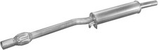 Mittelschalldämpfer POLMO 30.145 für VW POLO 86C 80 CLASSIC 2 86CF Cat