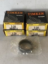 Lot Of 4 Timken B-208 Needle Roller Bearing Drawn Cup