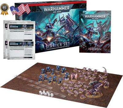 Ultimate Warhammer 40,000 Starter Set Experience Tabletop Gaming with 2 Forces