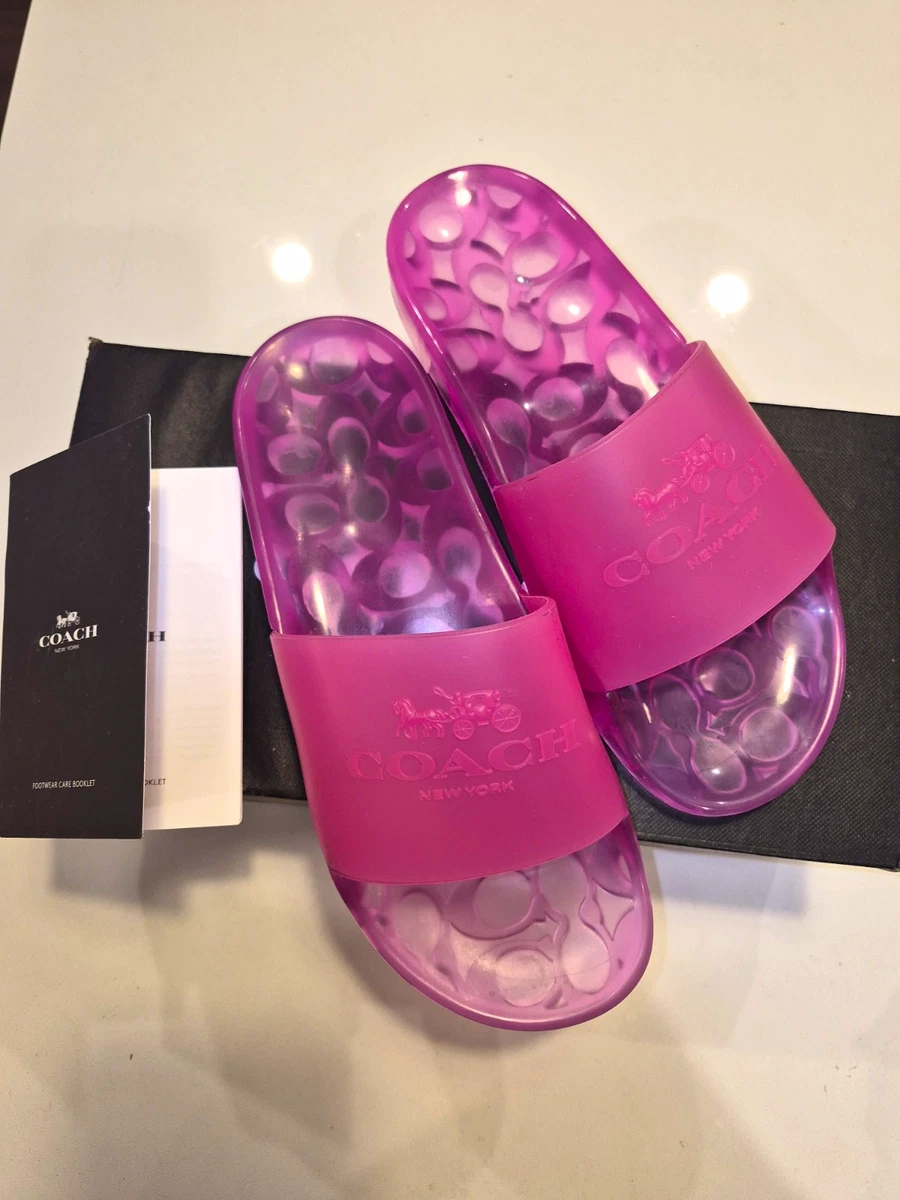Coach Pink Sandals for Women for sale - eBay