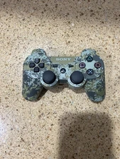 Sony PlayStation 3 DualShock 3 Urban Camo OEM Controller Parts Or Repair