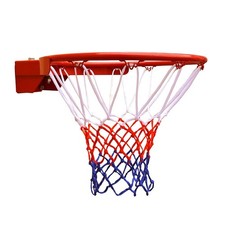 Reinforced Heavy Duty Breakaway Wall Mounted Basketball Rim,18 inch Double Sp...