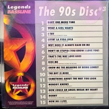 32 90'S  BASELINE   LEGENDS   KARAOKE  CDGS LOT AV