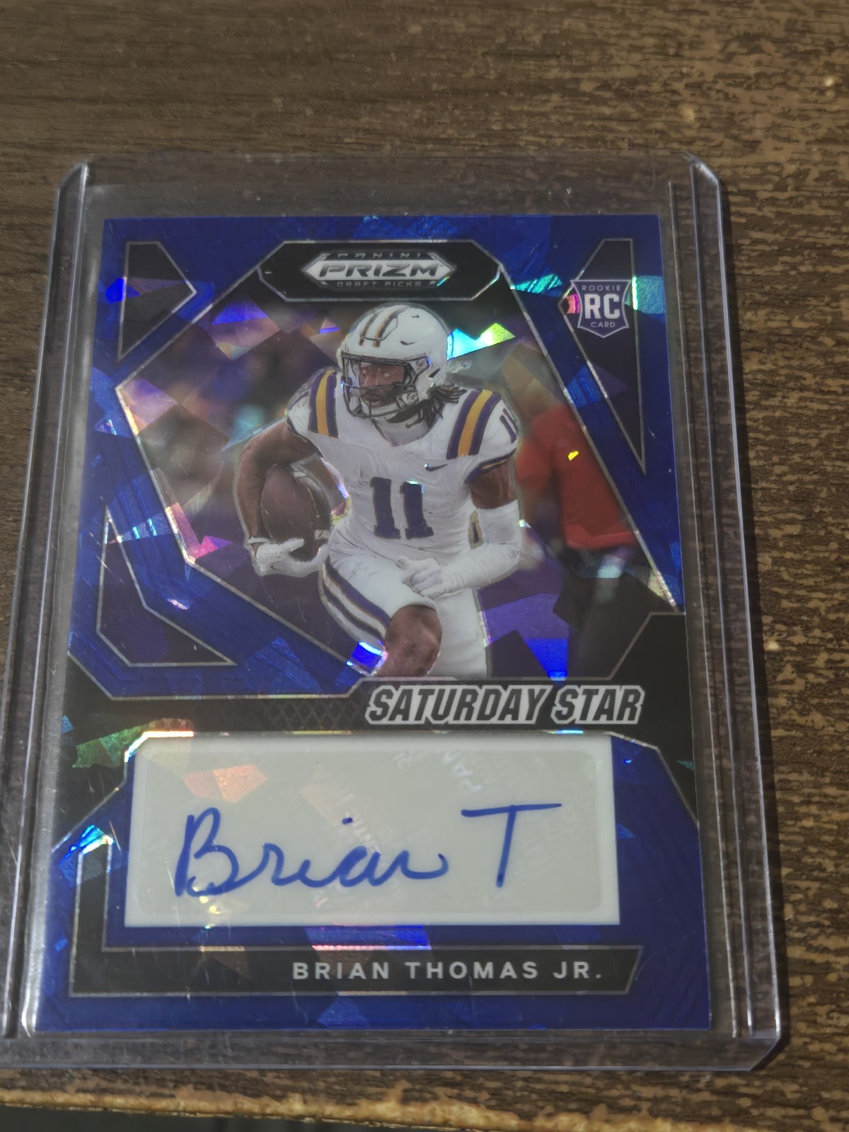 2024 Panini Prizm Draft Picks - Draft Picks Autographs Brian Thomas Jr. #DPA-BTJ