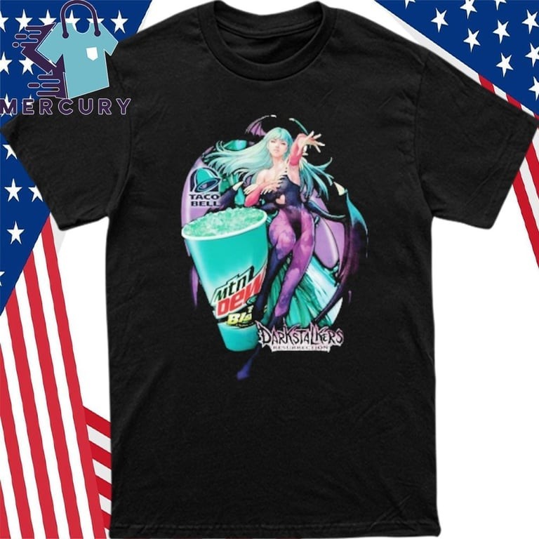 BJA-BAT Darkstalkers Baja Blast Mashup Graphic Tee